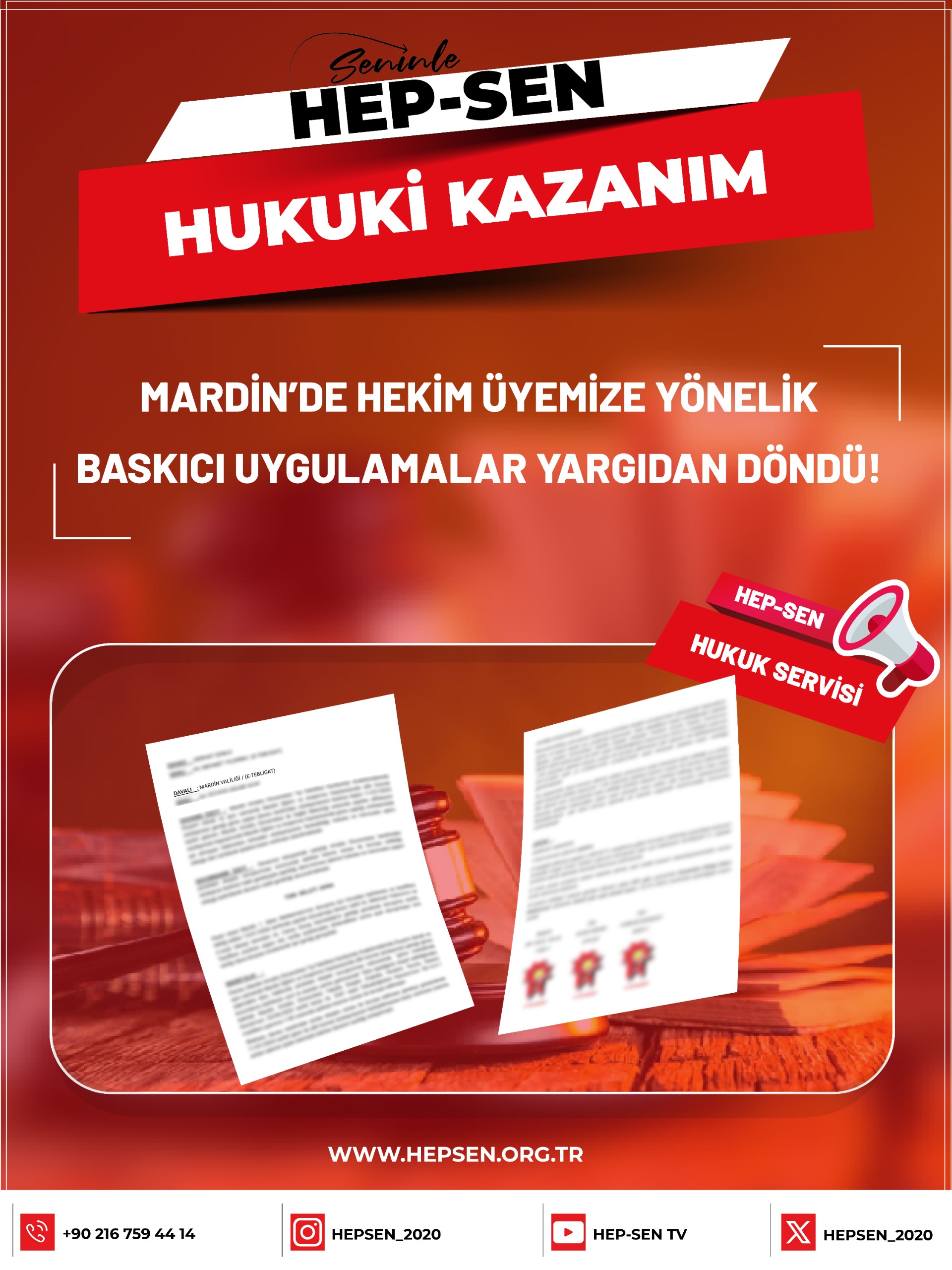 Hekimin Afiliasyon Sözleşmesinin Keyfi Feshine Yargı Dur Dedi!